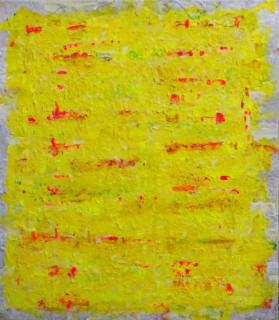 Summer Song 1, 2020, Acryl und Gipsfarben auf Leinwand, 80 x 70 cm